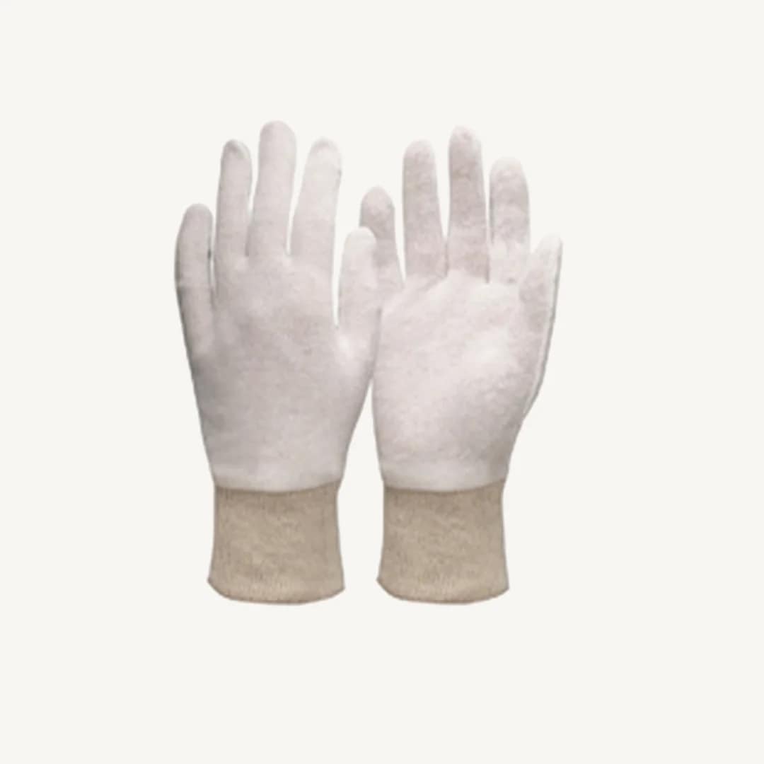 Double Side Black PVC Dotted Working Gloves With Rubber Dots - Gloves - View #6
